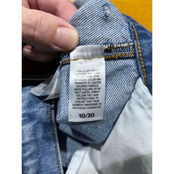 Lucky Brand Jeans Womens Size 10/30 Blue Capri High Rise Straight Denim - Picture 4 of 9